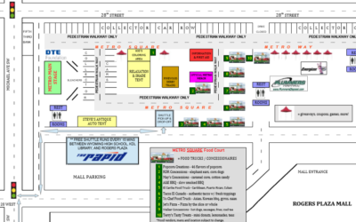 Metro Cruise® Main Event at Rogers Plaza – Layout & Vendor Map