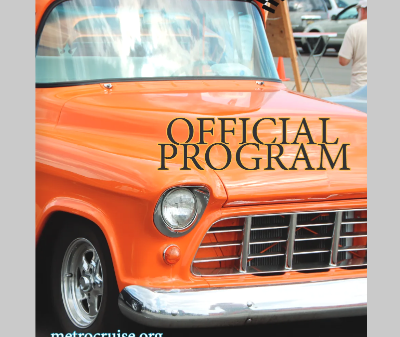 The Metro Cruise 2024 Official Program is Out!